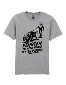 Unisex T-Shirt mit Statement Cocker Spaniel Fährte